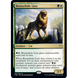 Magic löskort: Theros: Beyond Death: Bronzehide Lion