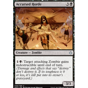 Magic löskort: Hour of Devastation: Accursed Horde