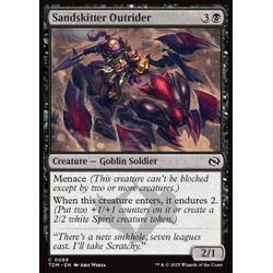 Magic löskort: Tarkir: Dragonstorm: Sandskitter Outrider