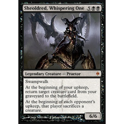 Magic löskort: New Phyrexia: Sheoldred, Whispering One