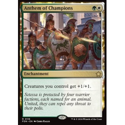 Magic löskort: Magic: The Gathering Foundations: Anthem of Champions