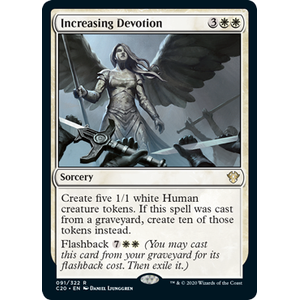Magic löskort: Commander 2020: Increasing Devotion