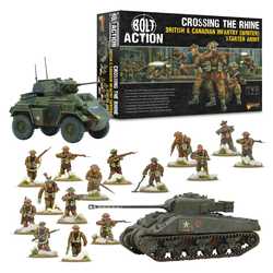 British & Canadian infantry (Winter) Starter Army - Crossing the Rhine