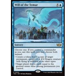 Magic löskort: Tarkir: Dragonstorm: Will of the Temur