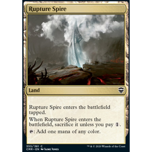 Magic löskort: Commander Legends: Rupture Spire