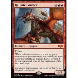 Magic löskort: Tarkir: Dragonstorm: Hellkite Courser