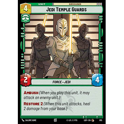Star Wars: Unlimited Löskort: Legends of the Force: Jedi Temple Guards (Foil)