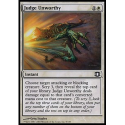Magic löskort: Future Sight: Judge Unworthy