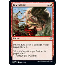 Magic löskort: Theros: Beyond Death: Fateful End