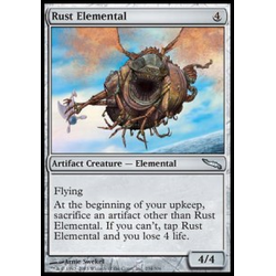 Magic löskort: Mirrodin: Rust Elemental
