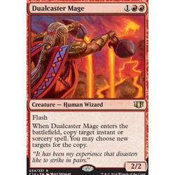 Magic löskort: Commander 2014: Dualcaster Mage