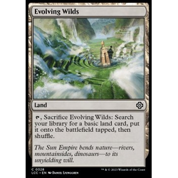 Magic löskort: The Lost Caverns of Ixalan: Evolving Wilds