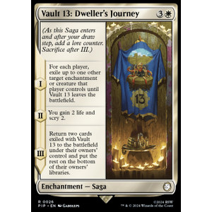Magic löskort: Universes Beyond: Fallout: Vault 13: Dweller's Journey
