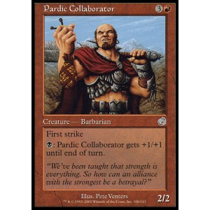 Magic löskort: Torment: Pardic Collaborator