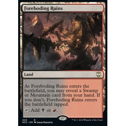 Magic löskort: Commander: Streets of New Capenna: Foreboding Ruins