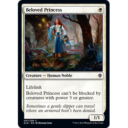 Magic löskort: Throne of Eldraine: Beloved Princess