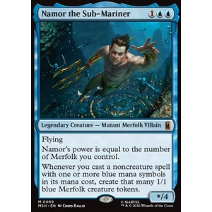 Magic löskort: Marvel Super Heroes: Namor the Sub-Mariner