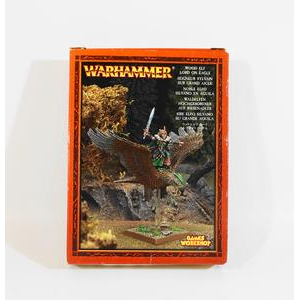 Wood Elves: Noble on Great Eagle (Metall)