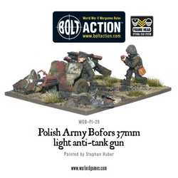 Polish: Bofors 37mm anti-tank gun