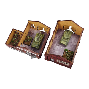 Pre-Painted WW2 Normandy Garage & Factory (15mm)