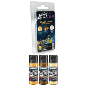 IONIC Real Heavy Metal: Hollow Crown Gold Set (3x20 ml)