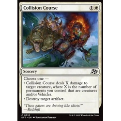 Magic löskort: Magic: Aetherdrift: Collision Course (Foil)