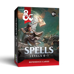 Dungeons & Dragons: Reference Cards - Spells: Levels 0-1