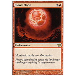Magic löskort: 9th Edition: Blood Moon (Tysk)