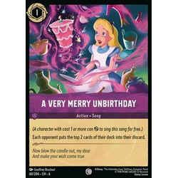 Lorcana Löskort: Azurite Sea: A Very Merry Unbirthday