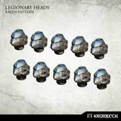 Legionary Heads: Raven Pattern (10)