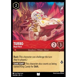 Lorcana Löskort: Shimmering Skies: Turbo - Royal Hack (Foil)