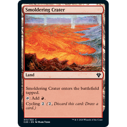 Magic löskort: Commander 2020: Smoldering Crater