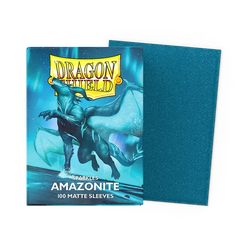 Card Sleeves Standard Matte Amazonite (100 in box) (Dragon Shield)