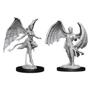 Nolzur's Marvelous Miniatures (unpainted): Succubus & Incubus
