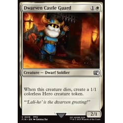 Magic löskort: Magic: The Gathering - FINAL FANTASY: Dwarven Castle Guard
