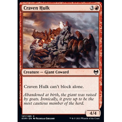 Magic löskort: Kaldheim: Craven Hulk (Foil)