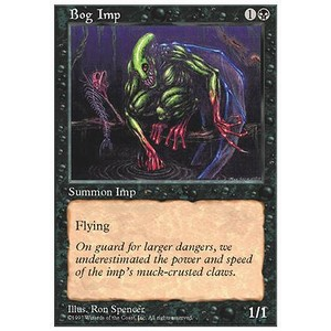 Magic löskort: 5th Edition: Bog Imp
