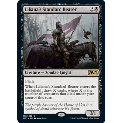 Magic löskort: Core Set 2021: Liliana's Standard Bearer