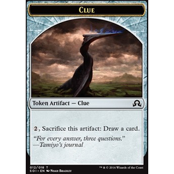 Magic löskort: Shadows over Innistrad: Clue Token
