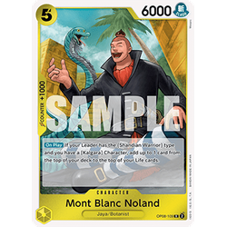 One Piece Löskort: Two Legends: Mont Blanc Noland