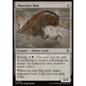 Magic löskort: Magic: Innistrad Remastered: Abundant Maw