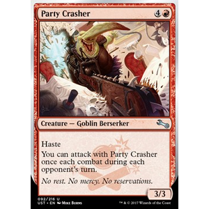 Magic löskort: Unstable: Party Crasher