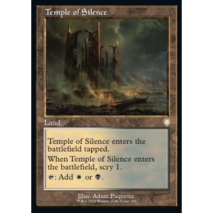Magic löskort: Commander The Brothers' War: Temple of Silence