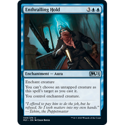 Magic löskort: Core Set 2021: Enthralling Hold (Foil)