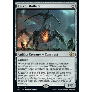 Magic löskort: The Brothers' War: Terror Ballista