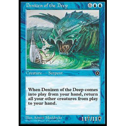 Magic löskort: Portal Second Age: Denizen of the Deep