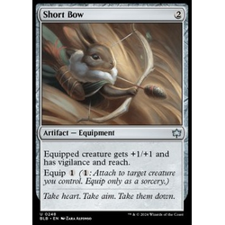 Magic löskort: Bloomburrow: Short Bow (Foil)