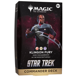 Magic The Gathering: Star Trek Commander Deck - Klingon Fury