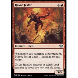 Magic löskort: Commander Masters: Havoc Jester (Foil)
