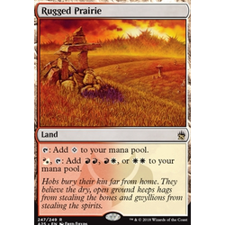 Magic löskort: Masters 25: Rugged Prairie (Foil)